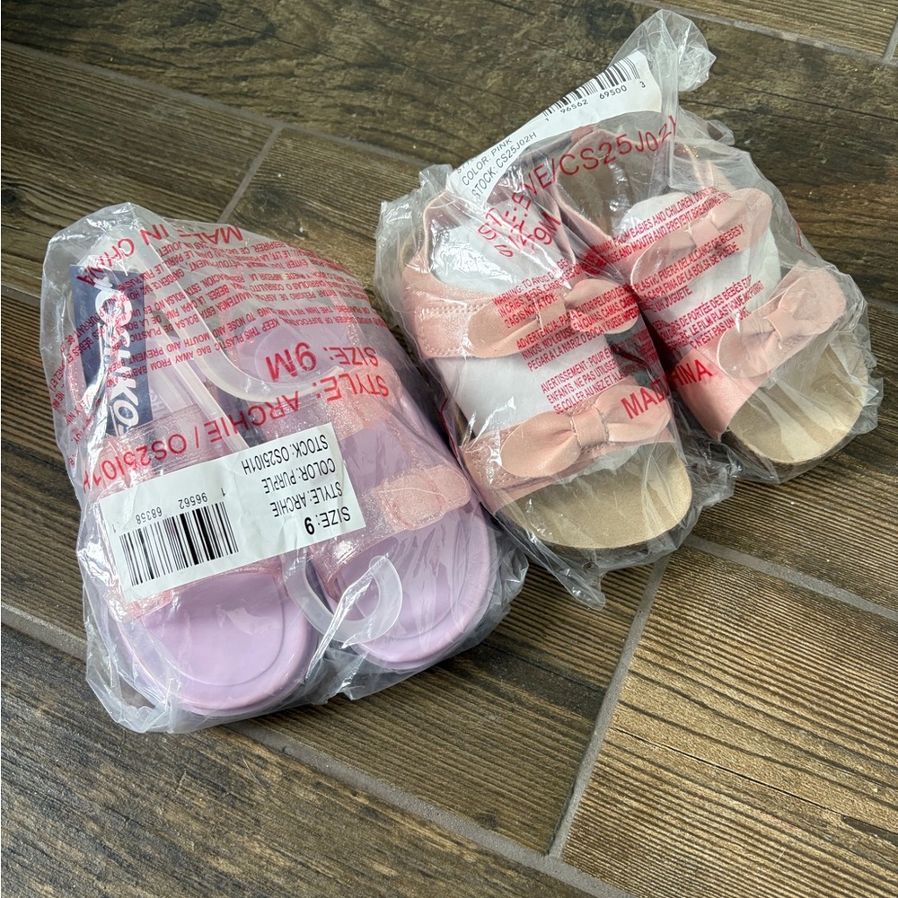 Toddler jelly shoe bundle